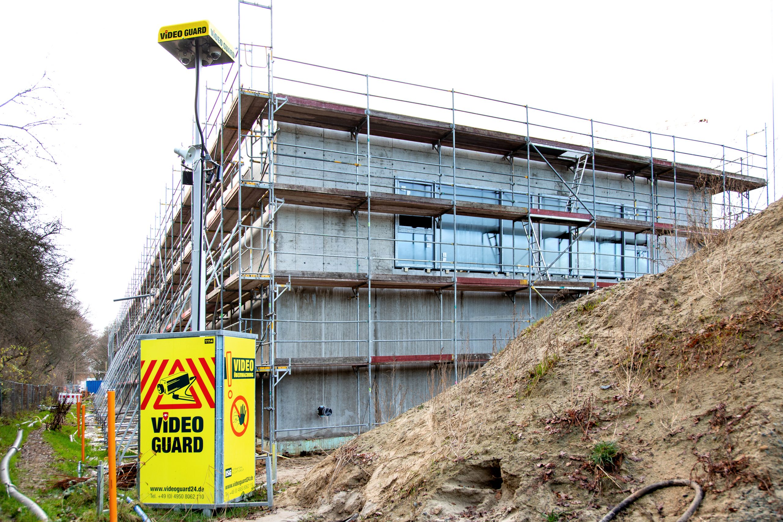 Video Guard in der Bremer Überseestadt