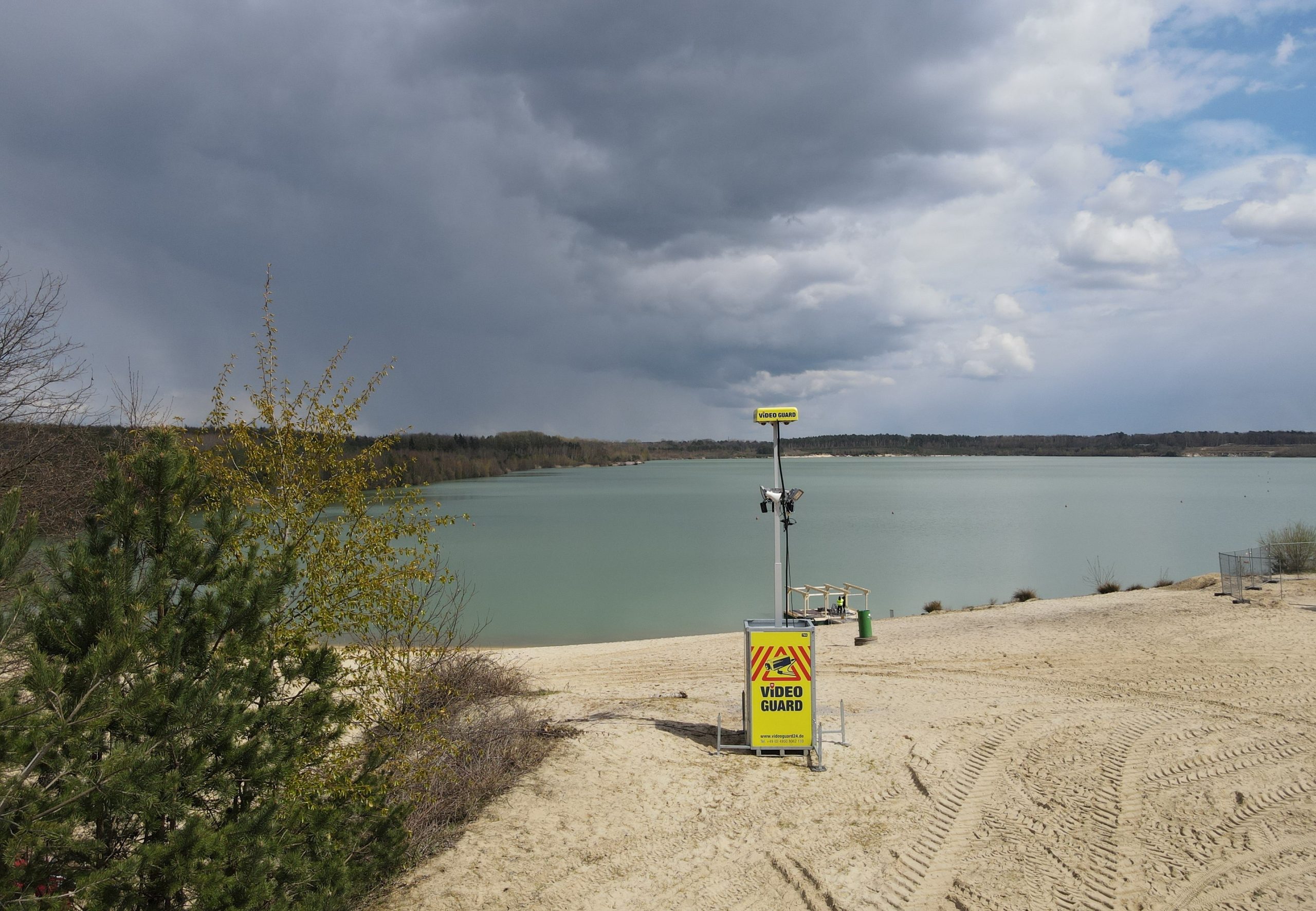 Video Guard in der Bremer Überseestadt