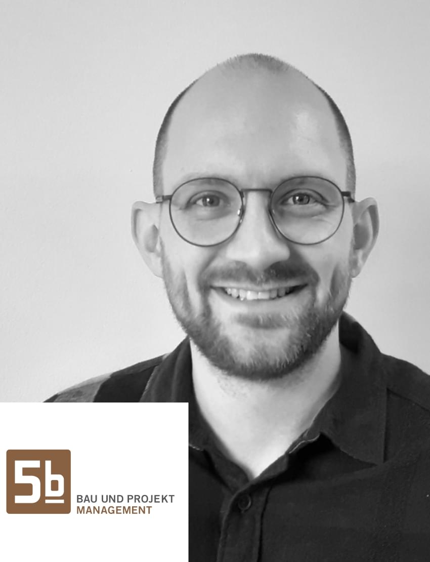 Marco Burghardt, construction and project manager at 5b Bau- und Projektmanagement