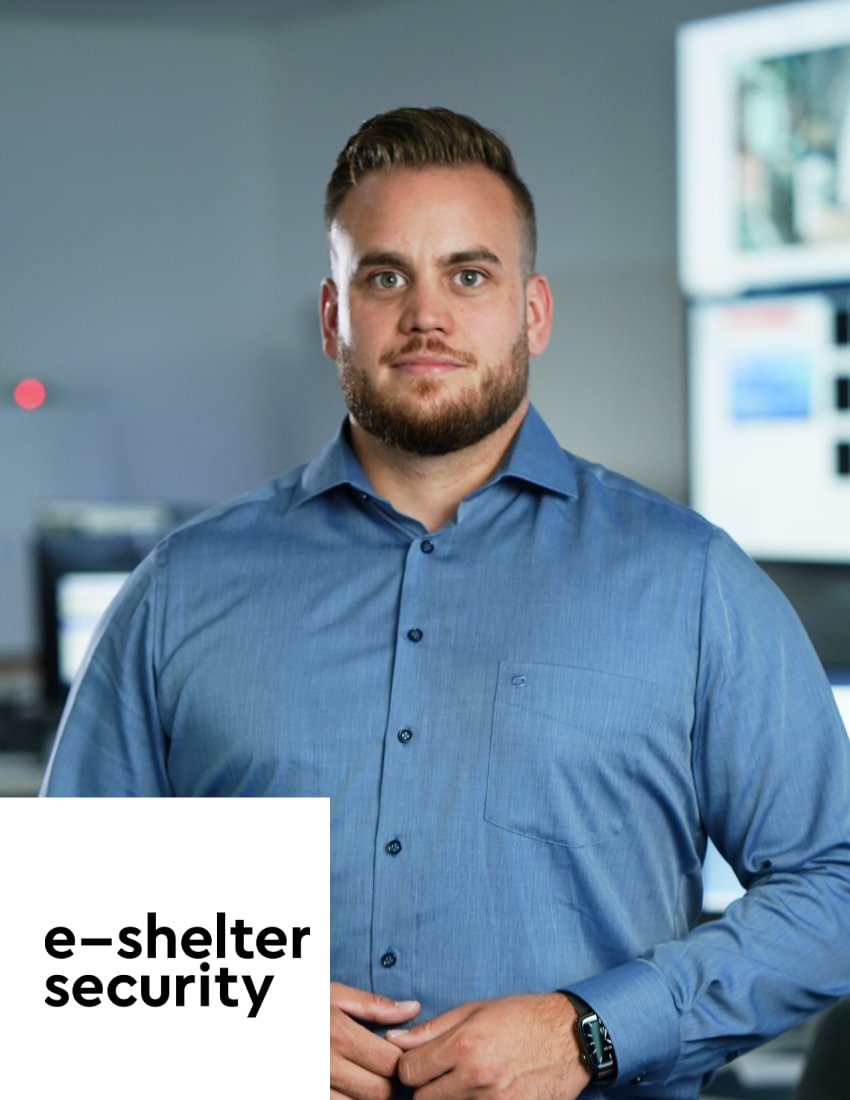 Nils Netzer General Manager der e-shelter security GmbH
