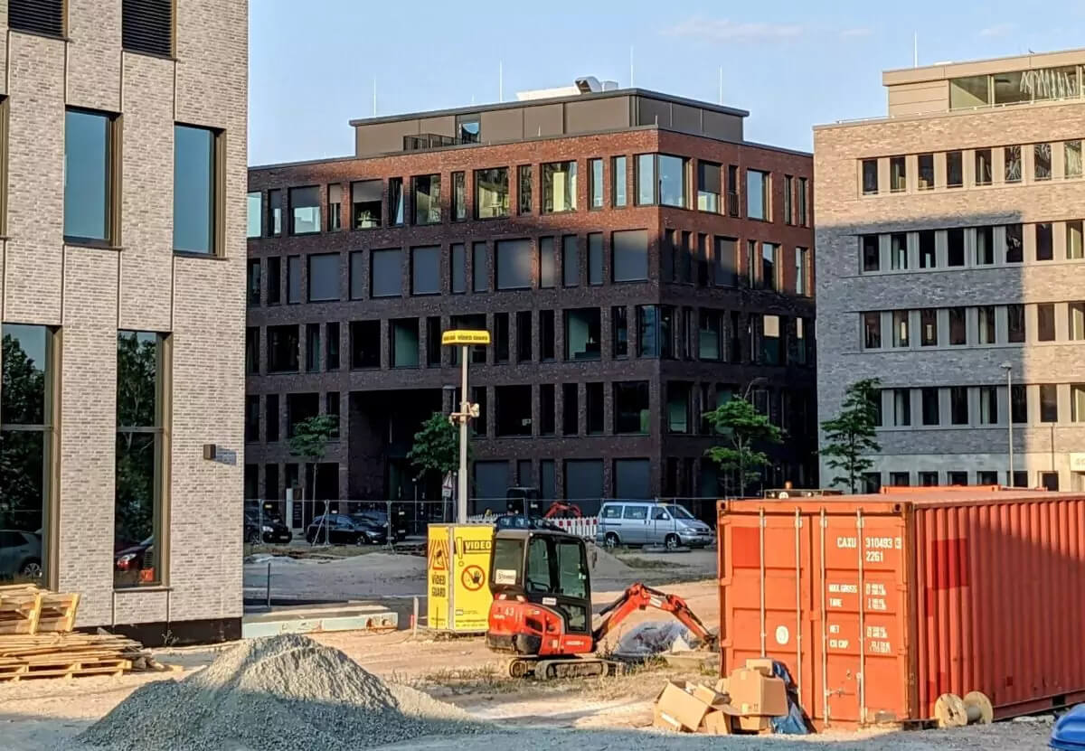 Video Guard in der Bremer Überseestadt