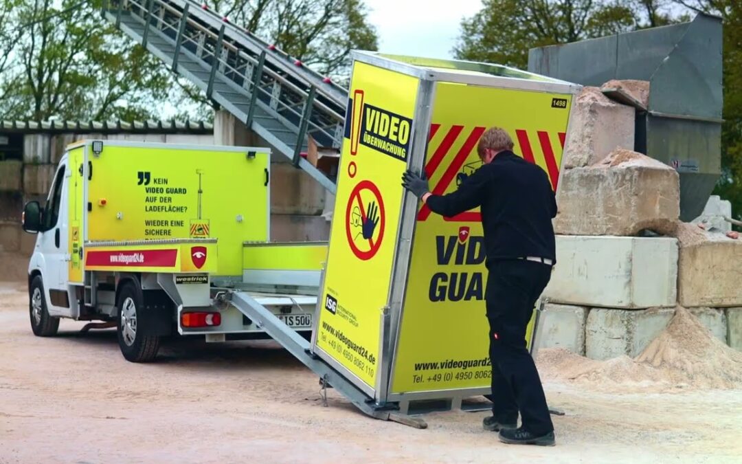 Anlieferung eines VIDEO GUARDS