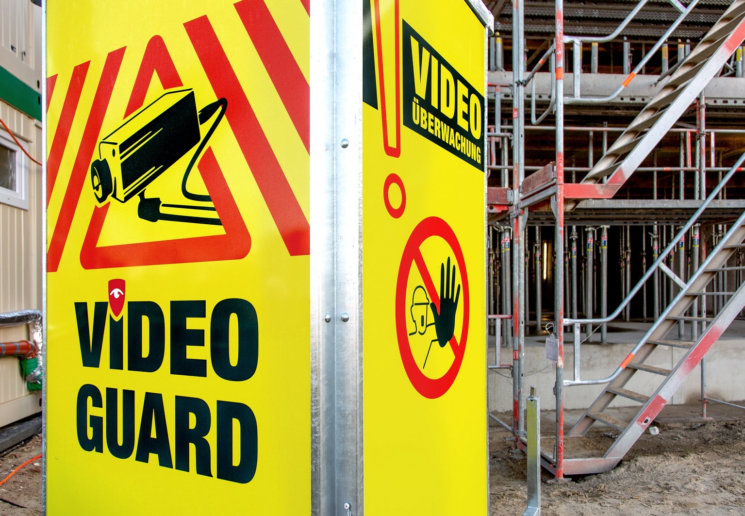 Video Guard in der Bremer Überseestadt