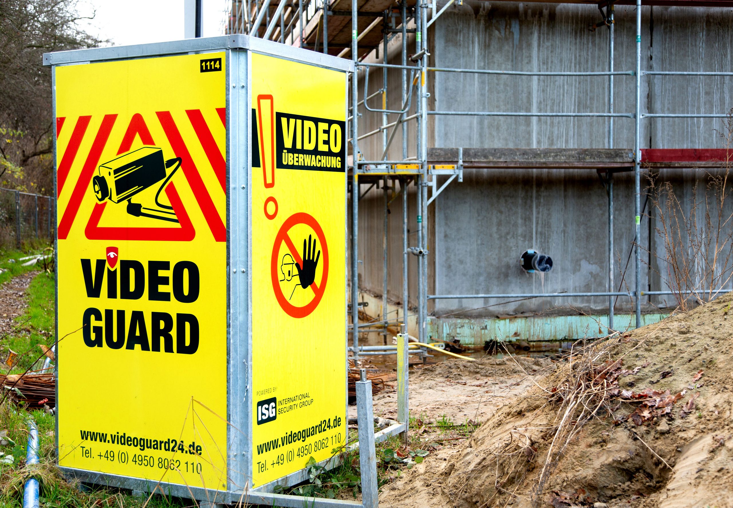 Video Guard in der Bremer Überseestadt