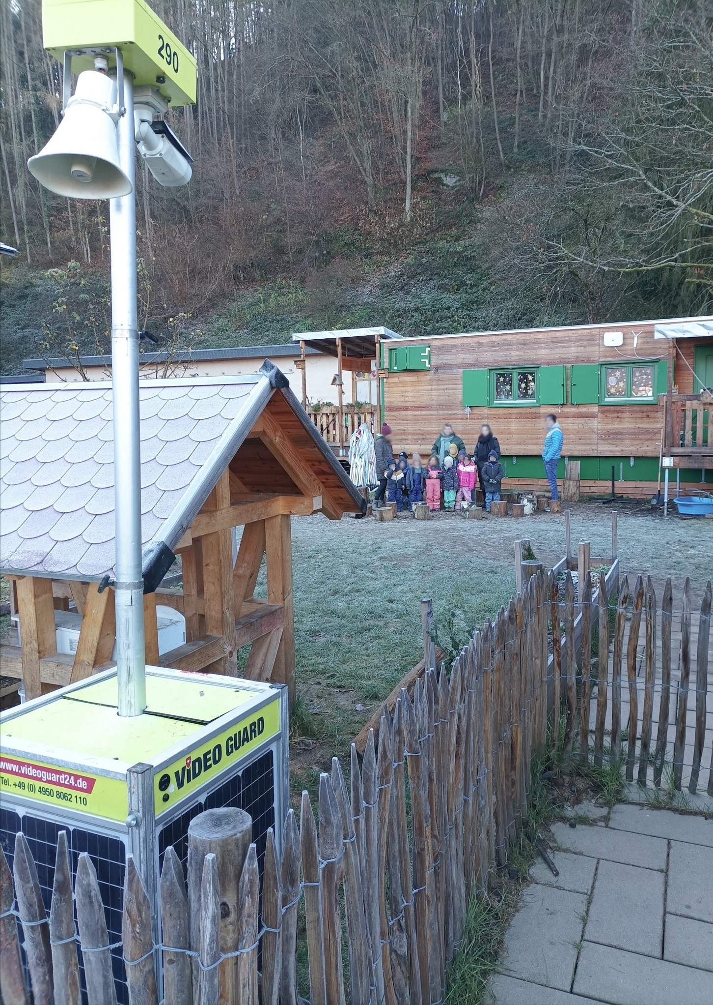 Video Guard in der Bremer Überseestadt