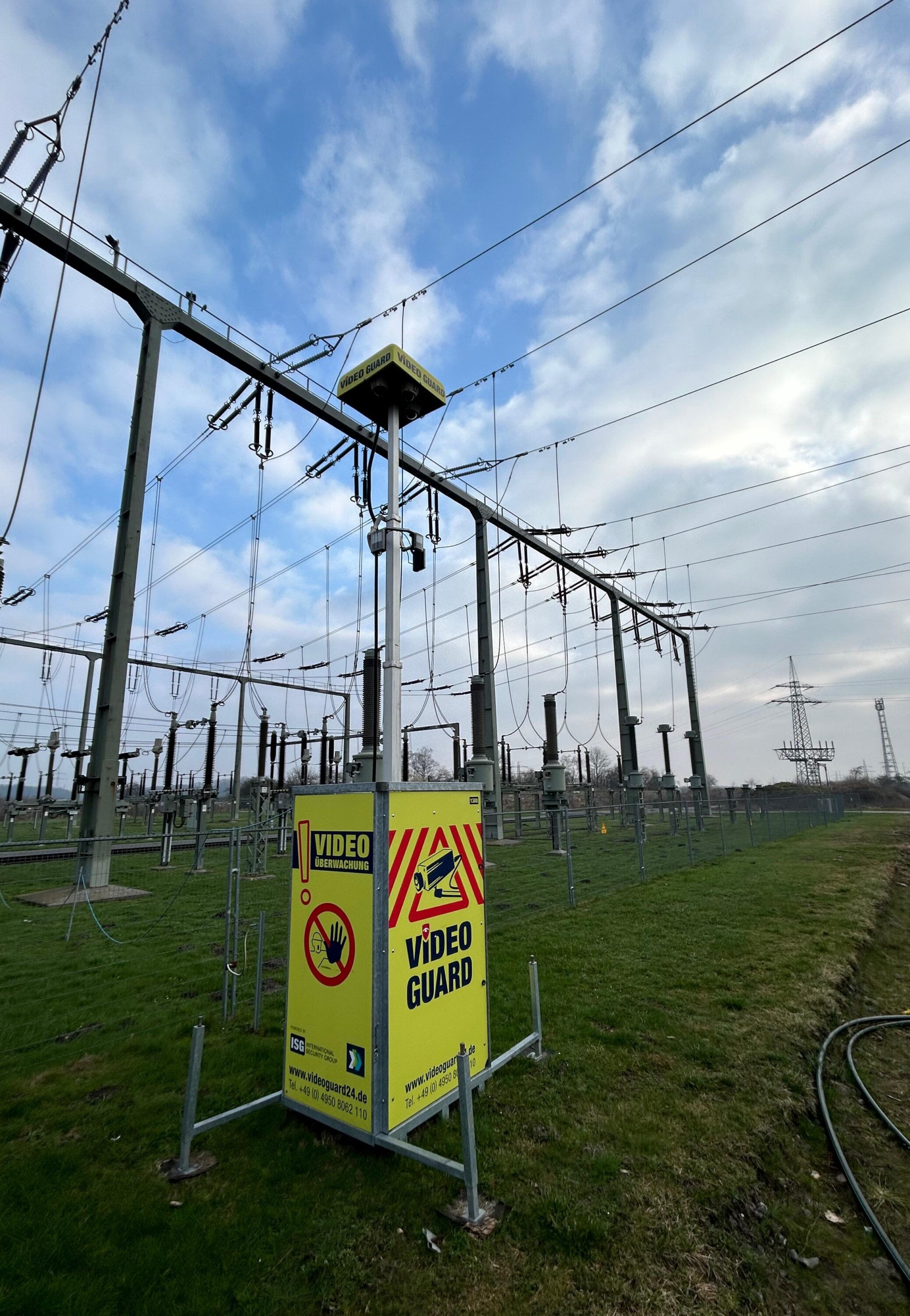 Video Guard in Bremen's Überseestadt district