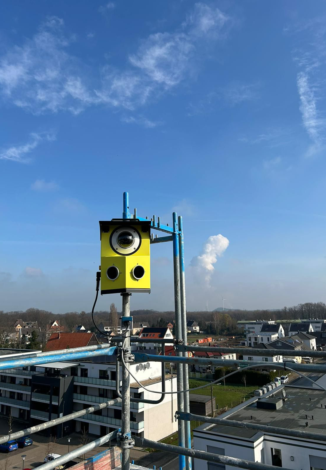 Video Guard in Bremen's Überseestadt district