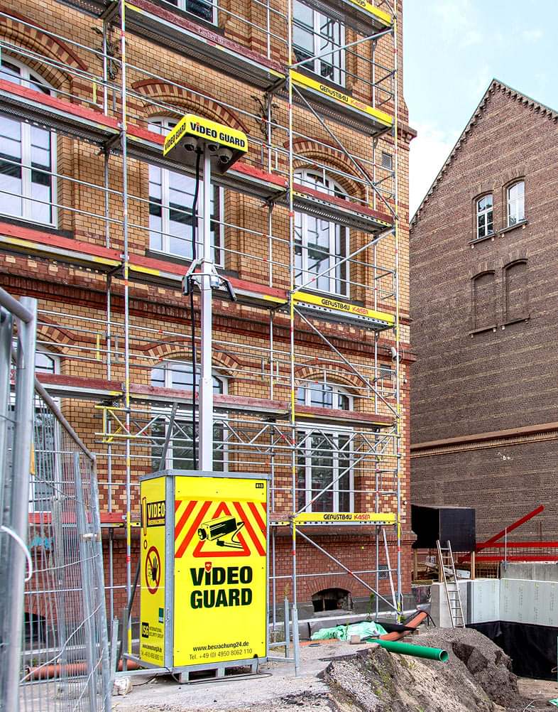 Baustellenüberwachung-Videosystem-KI-VIDEOGUARD Baustellenüberwachung -Videosystem-KI-VIDEOGUARD