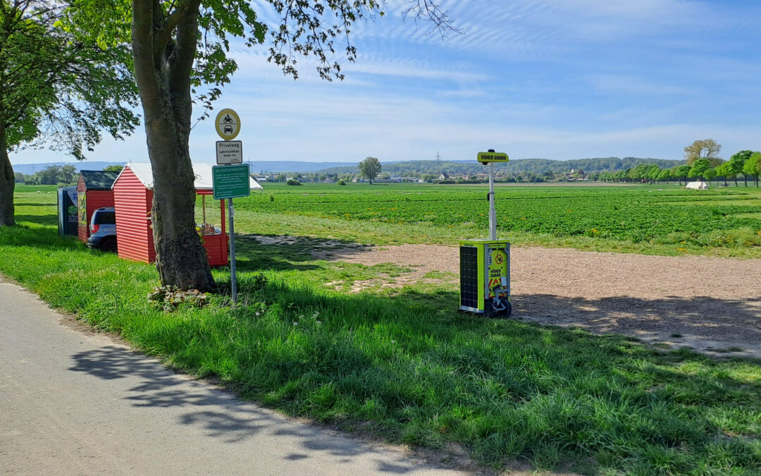 Erdbeerfelder vor Diebstahl schützen mit Video Guard