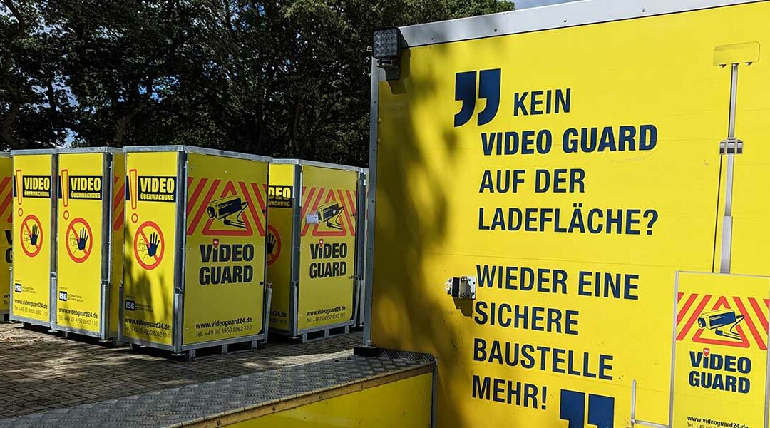 Darum sind wir Kundensieger: Objektschutz mit VIDEO GUARD