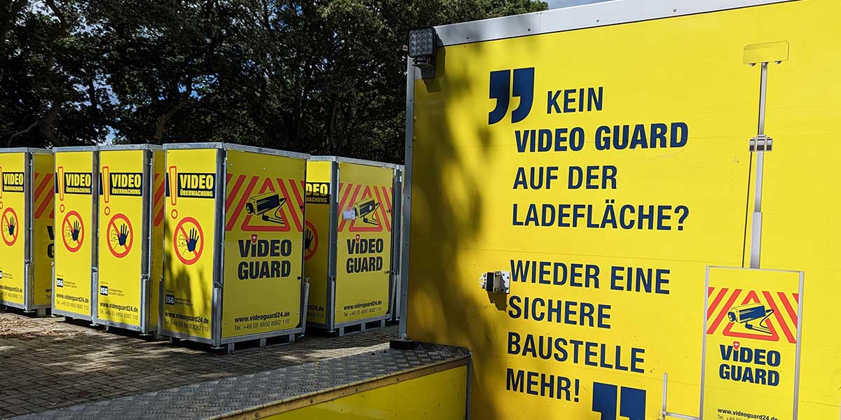 Darum sind wir Kundensieger: Objektschutz mit VIDEO GUARD