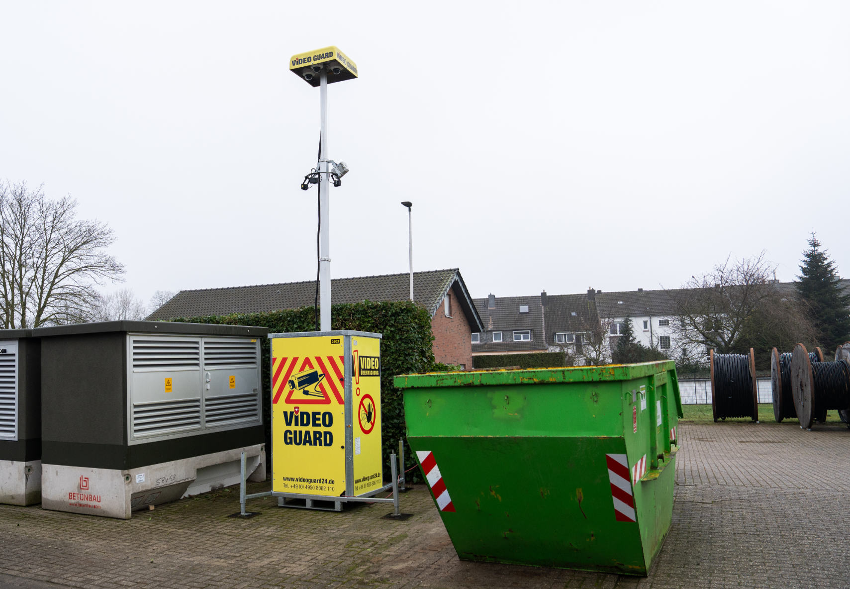 Video Guard in der Bremer Überseestadt