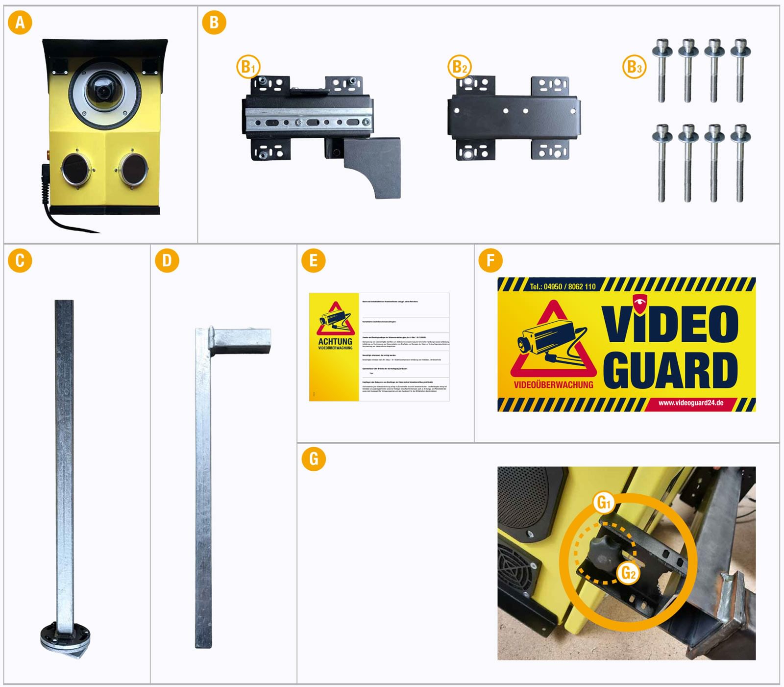 VIDEO GUARD COMPACT LIEFERUMFANG