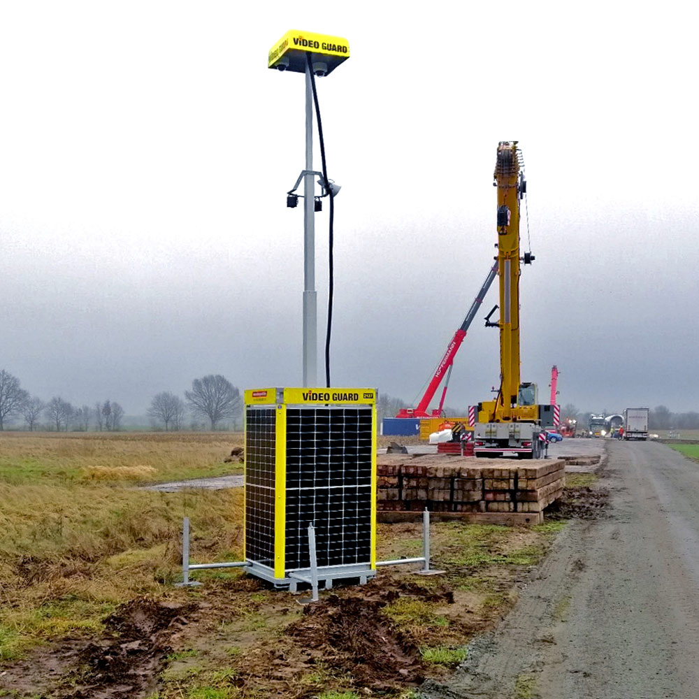 VideoGuard24 überwacht Ihre Baustelle