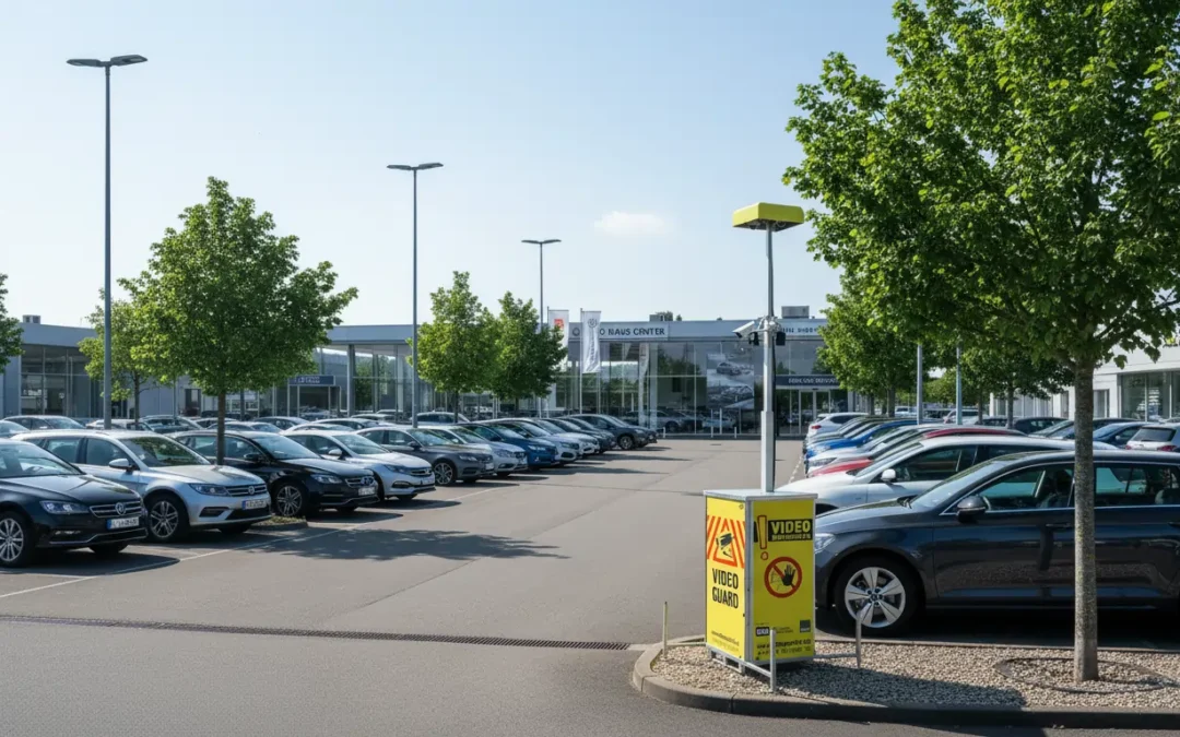 Parkplatzüberwachung mit Videotürmen: Warum jeder Parkplatz zum Sicherheitsrisiko werden kann