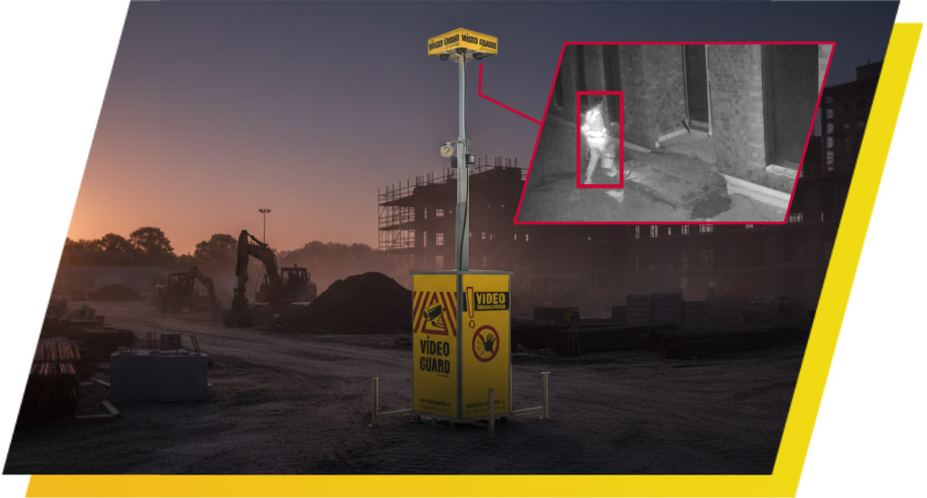 Buastellenabsicherung mit VIDEO GUARD