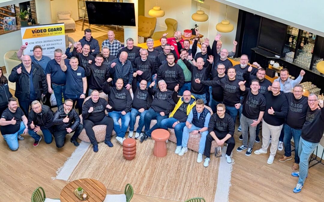 Vertriebsschulung bei Video Guard mit Austausch, Entwicklung und Teamzusammenhalt